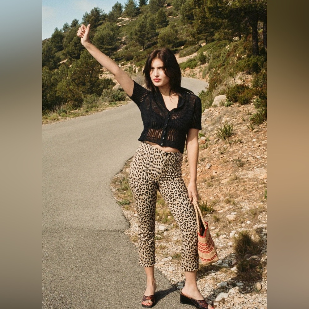 ISO!!!! Rouje Zita Pants, leopard print, sz. EU 38 or 40